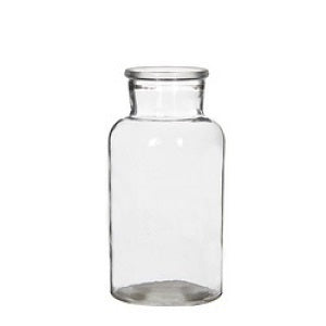Glass medicine bottle 200x100mm