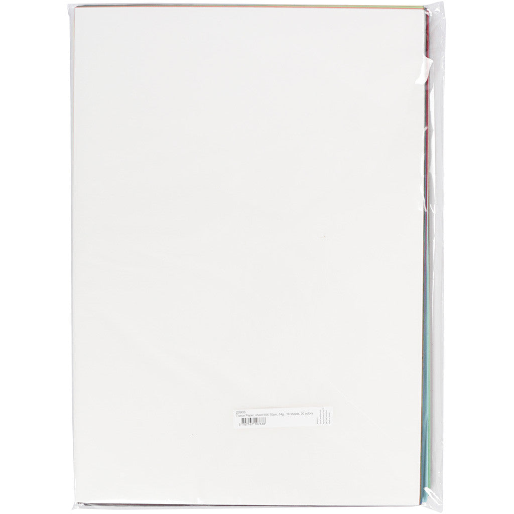 Tissuepapier Div. Kleuren 50x70cm, 14 gr - 300 vel