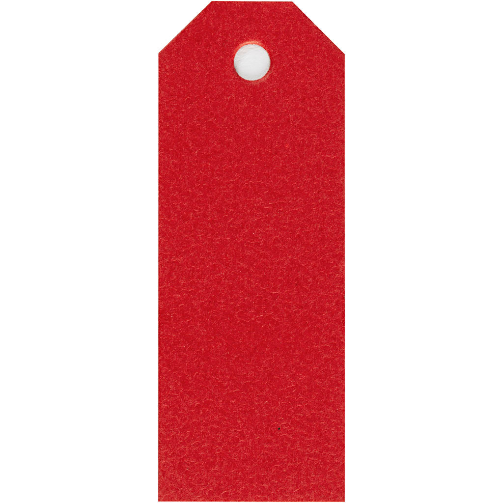 Manila Labels Red 30x80mm