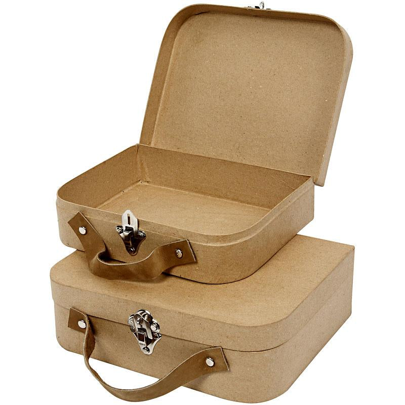 Suitcases, size 22.5x18x6.5 cm, size 25.5x20x8 cm