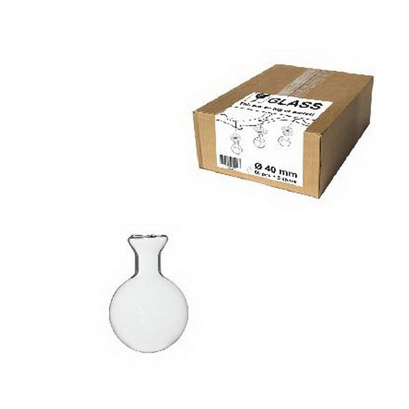 Bolvaas Ø4 cm x 10,7 cm - 65 stuks