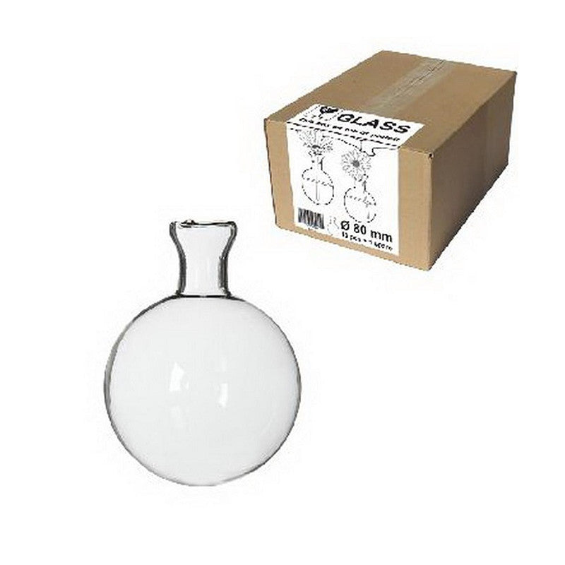 Bolvaas Ø8cm x 16cm - 14 stuks