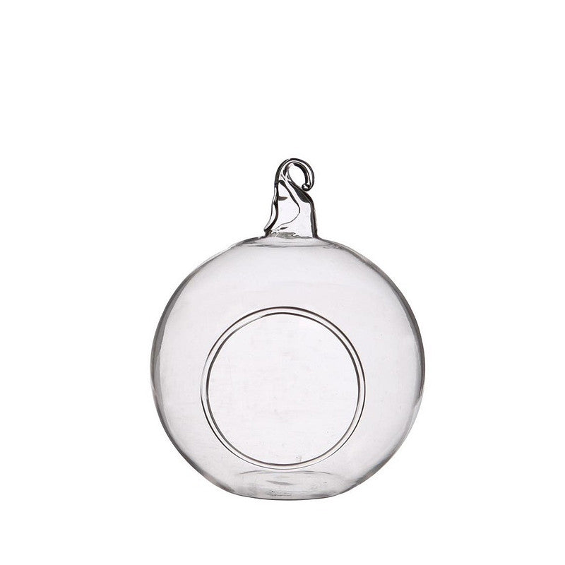 Glazen bol voor theelichtje Ø8cm x 8cm - 6 stuks