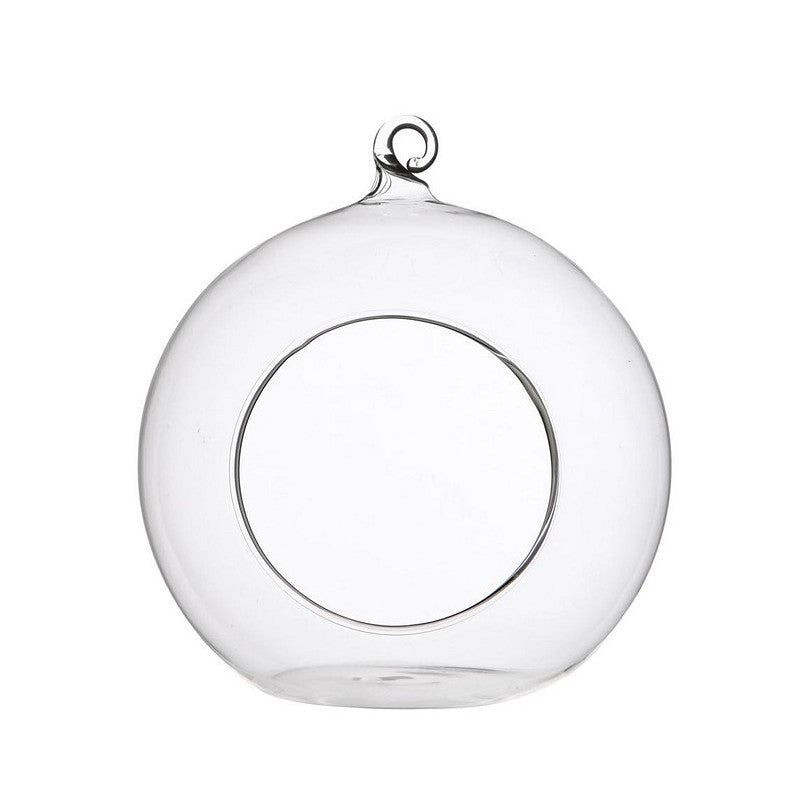 Glazen bol voor theelichtje Ø10cm x 11,8 cm - 6 stuks