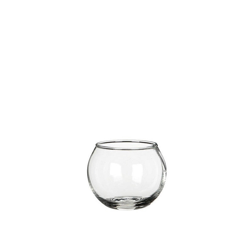 Glazen bolvormige pot Ø6,5 h.5,5 cm - 12 stuks