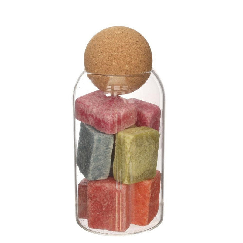 Glazen terrarium Sienna Ø8,5 h.19 cm - 6 stuks