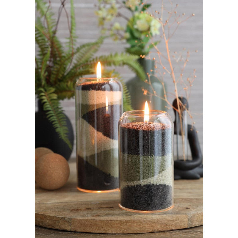 Glazen terrarium Sienna Ø8,5 h.24 cm - 6 stuks