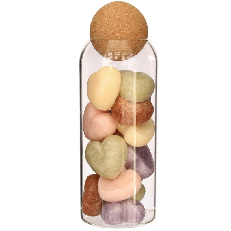 Glazen terrarium Sienna Ø8,5 h.24 cm - 6 stuks