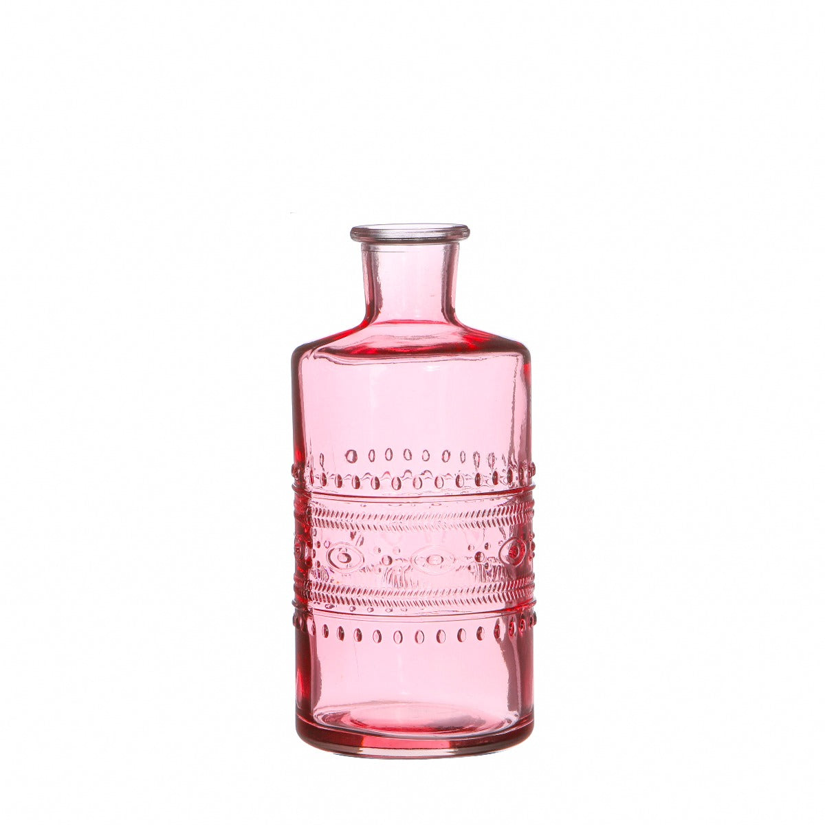 Flower vase Porto Ø7.5cm and 14.5cm high Pink