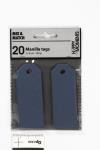 Manilla Labels Blauw 30x80mm - 20 st