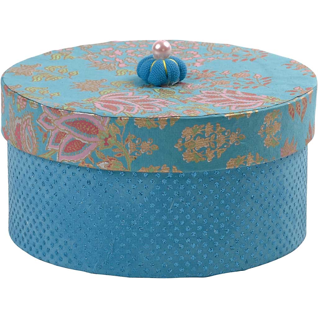 Ronde Dozen, D: 10+13+16 cm, H: 5+6.5+7.5 cm - 3 st