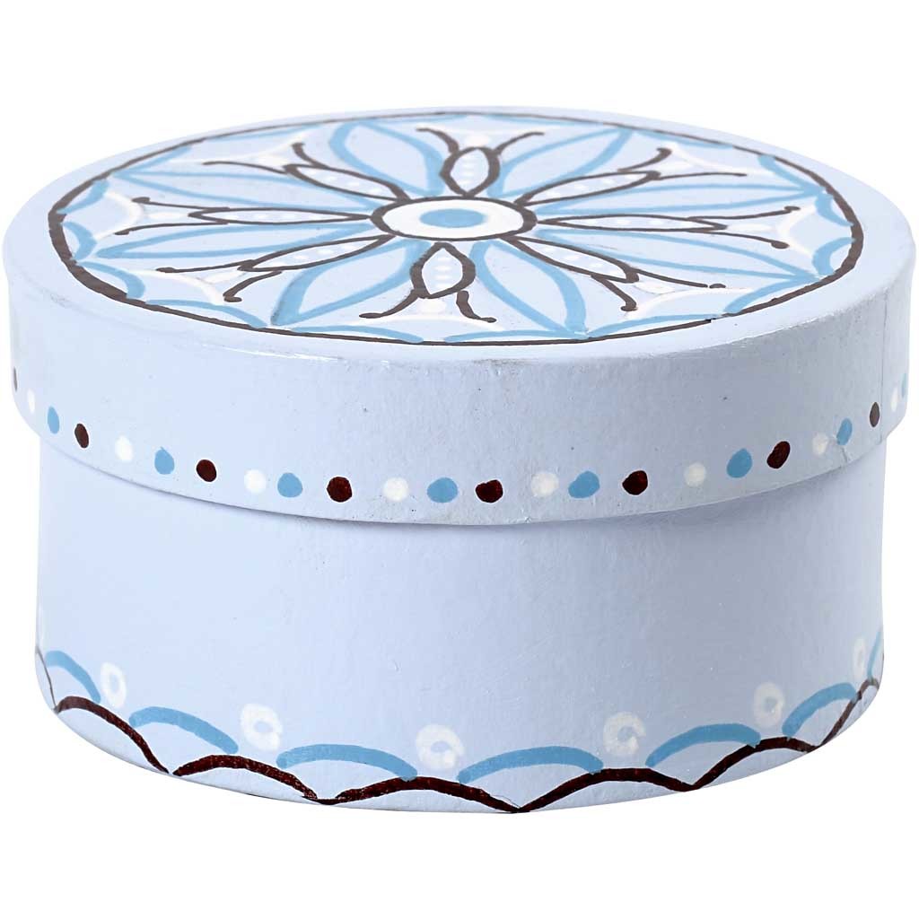 Ronde Dozen, D: 10+13+16 cm, H: 5+6.5+7.5 cm - 3 st