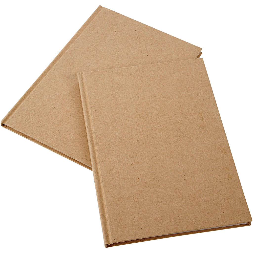 Notitieboek bruin, A5, 60 gr - 1 st