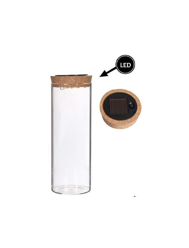 Test tube Ø80 h: 230 mm w. solar cork lid