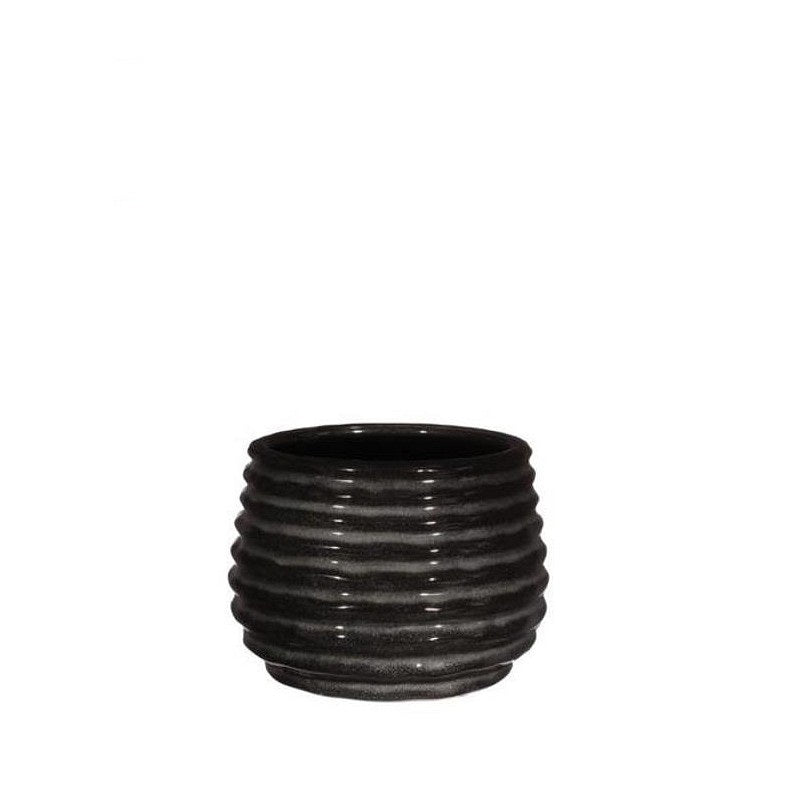 Pot Black Anthracite Rise Ø85 x h: 115 mm