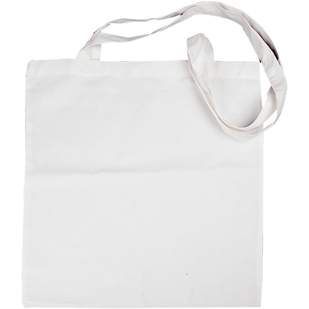 Shopping Bags, size 38x42cm, 145 g/m2, White