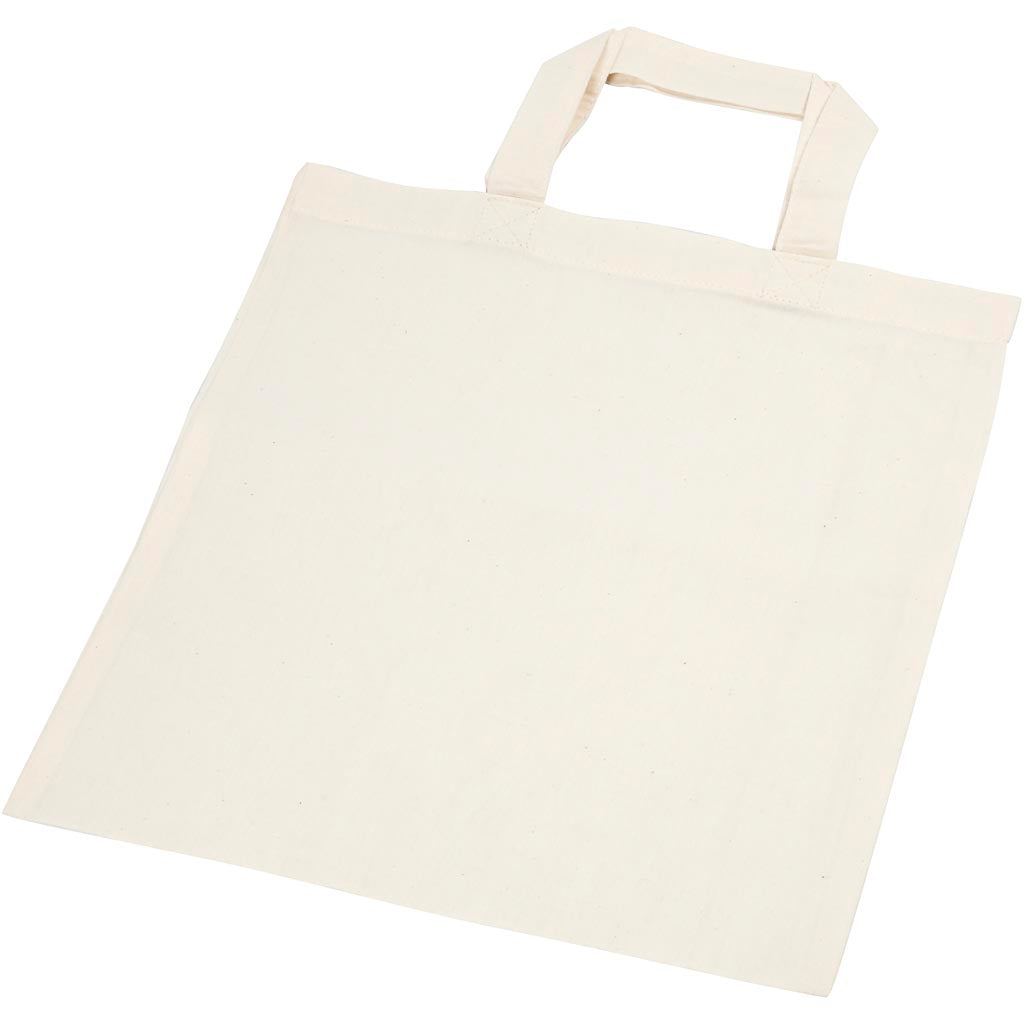 Shopping Bags, size 30x33cm, 135 g/m2, Light natural