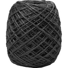 Hennep Naturel, Zwart, D: 1-2 mm, 150 m - 1 rol