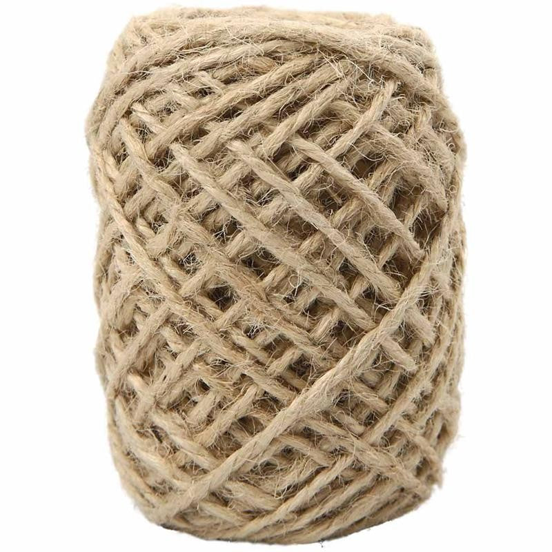 Hennep Naturel, Naturel, 1-2 mm, 30 m - 1 rol