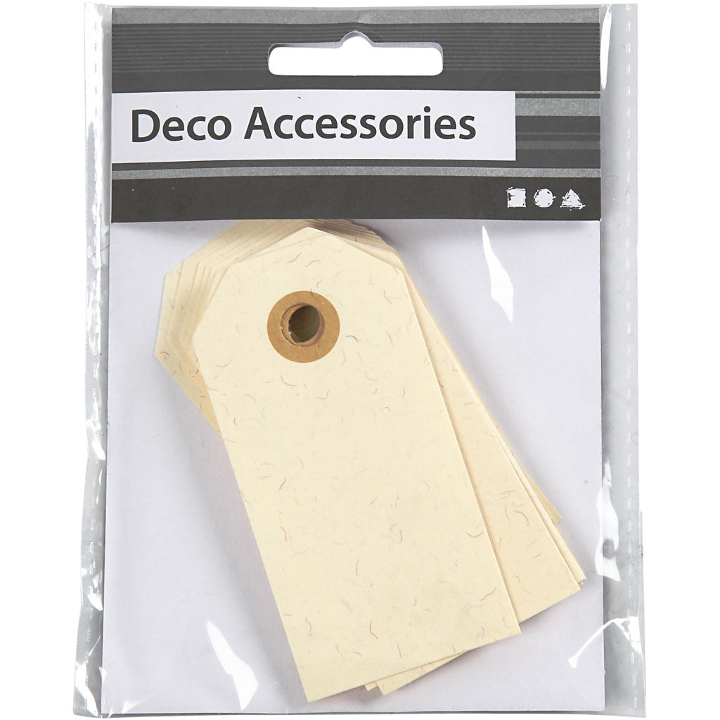 Manilla Labels Naturel 40x80mm - 1.000 st