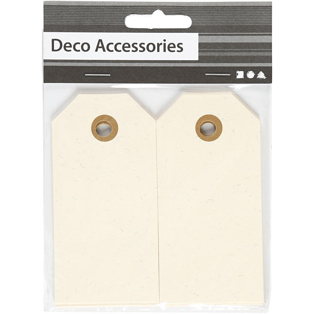 Manilla Labels Naturel 50x100mm - 20 st