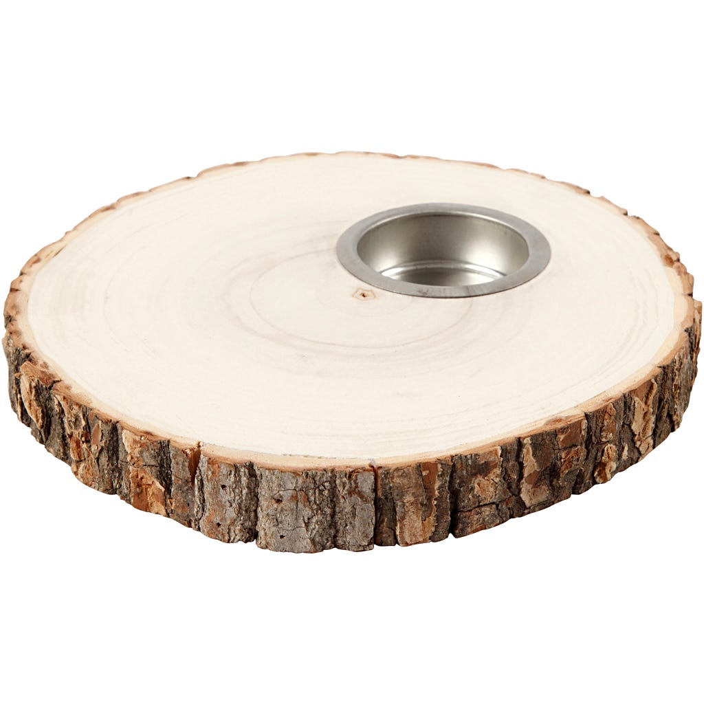 Waxinelicht, d 14-16 cm, dikte 19 mm - 1 st