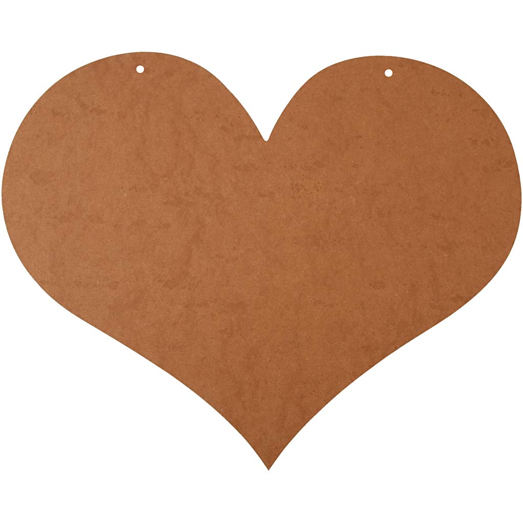 Heart 50x40 cm, thickness 5 mm