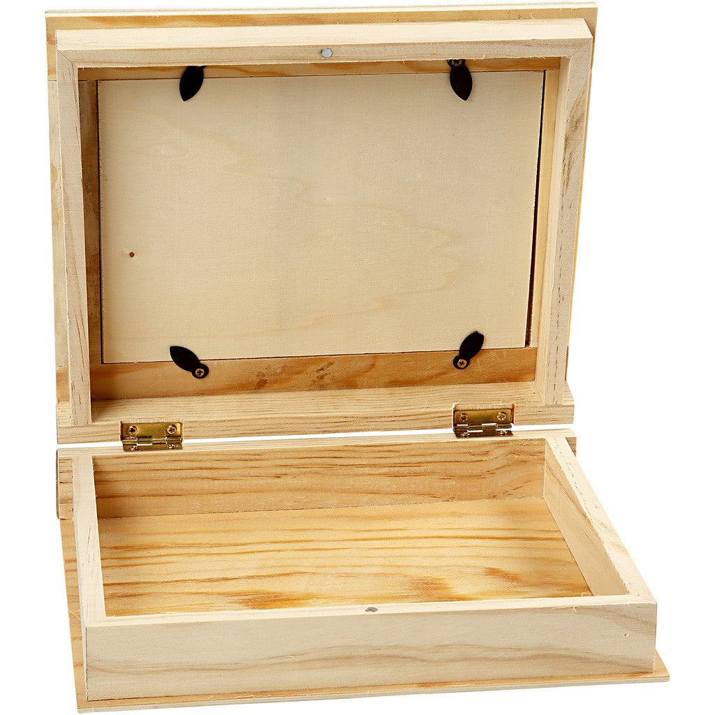 Doos in de vorm van een Boek, 217x180 mm, triplex - 1 st