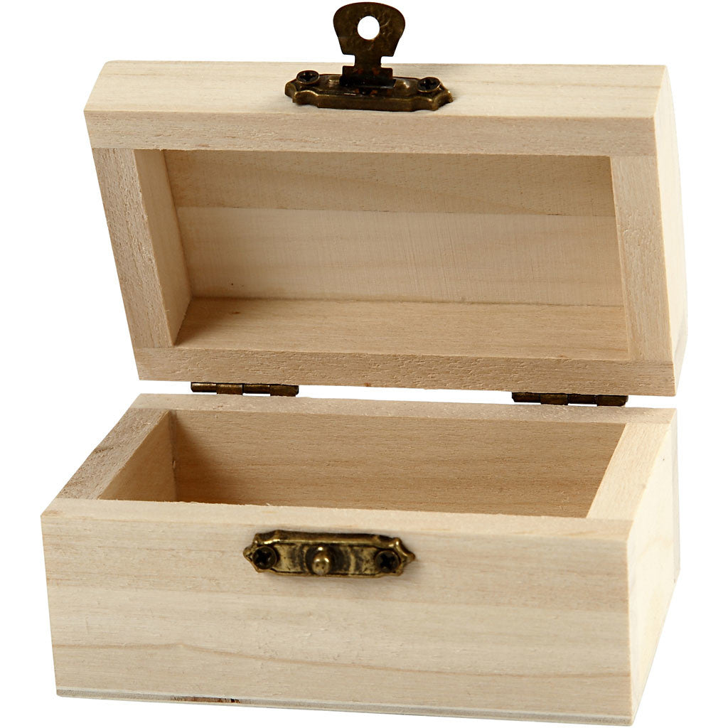 Schatkist, 90x52x49mm, Keizerin boom - 10 st