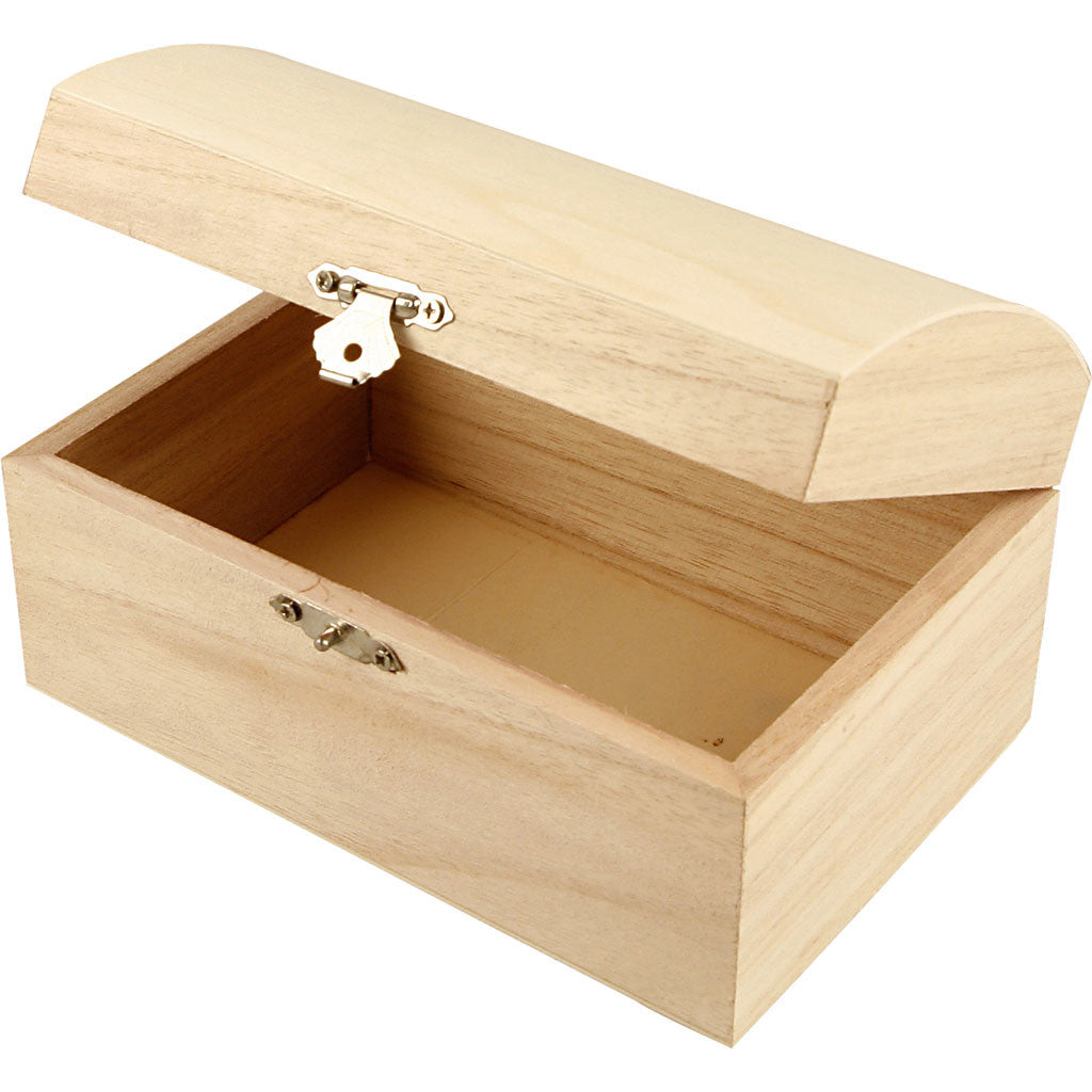 Schatkist, 115x58x58mm, binnenmaat 100x43x36mm, Keizerin boom - 1 st