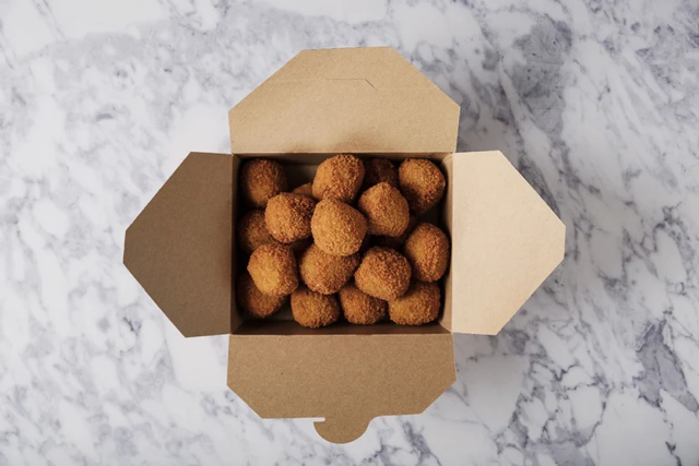 Oosterse Maaltijdbox 90x63x113 mm 750ml kraft - 450 stuks