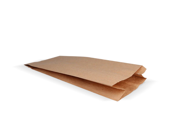 Snackzakken geperforeerd papier - 1 pond 140x80x320 mm kraft 50gr - 1.200 stuks