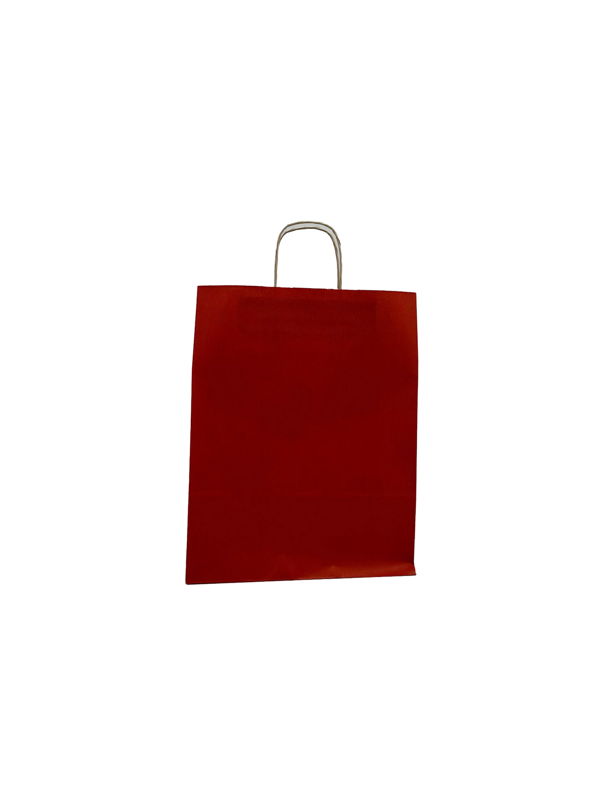 Papieren Draagtassen Donker Rood 320+120x410mm - 50 st