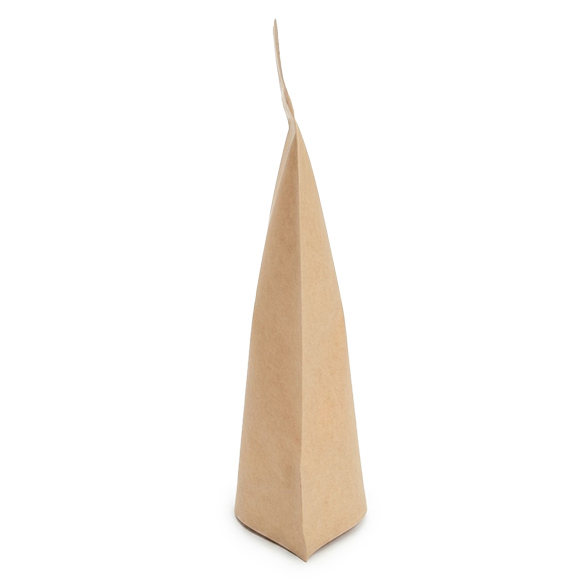 Kraft thuis composteerbare stazak 13x8x20,5cm - 100 st