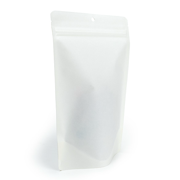 Witte thuis composteerbare stazak 15x9x23cm - 100 st