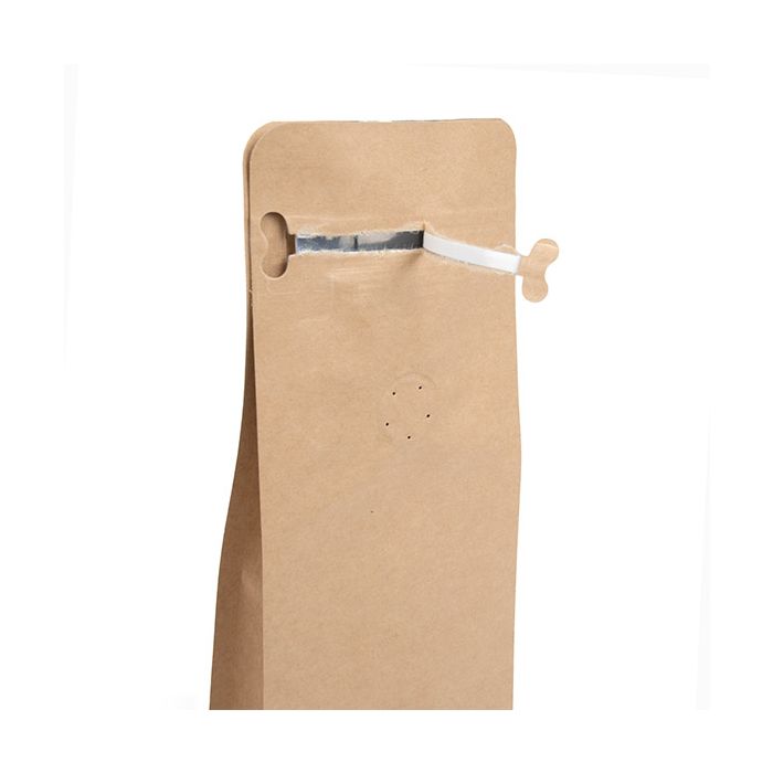 Koffie Zakken Met Ventiel Kraft 79x60x26mm - 50 st