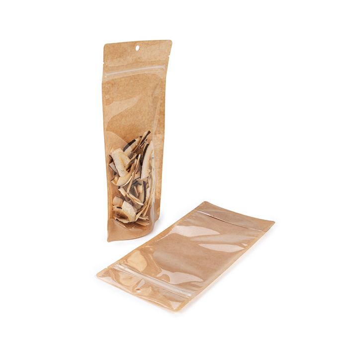 Stazakken Transparant/Kraft 108x60x238 - 100 stuks