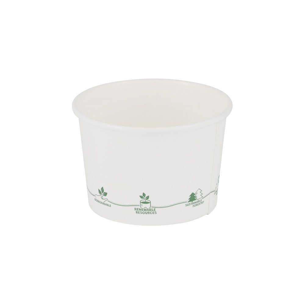Universele Beker karton 200 ml, Ø 90 mm, "EcoUp ©" - 1.000 stuks