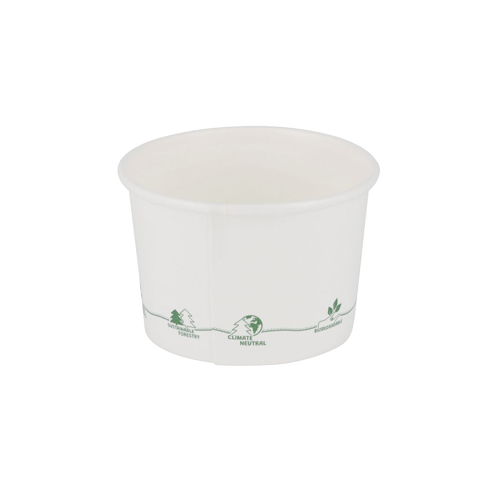 Universele Beker karton 200 ml, Ø 90 mm, "EcoUp ©" - 1.000 stuks