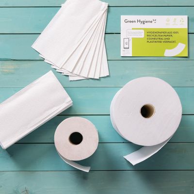 Vouwhanddoeken rPapier 2-laags V-vouw 200 vellen - 20 stuks