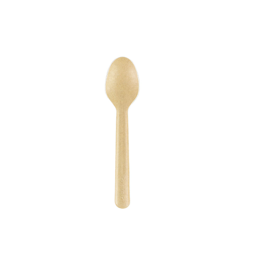 Theelepel Papier 11,5 cm Bruin - 1.000 stuks
