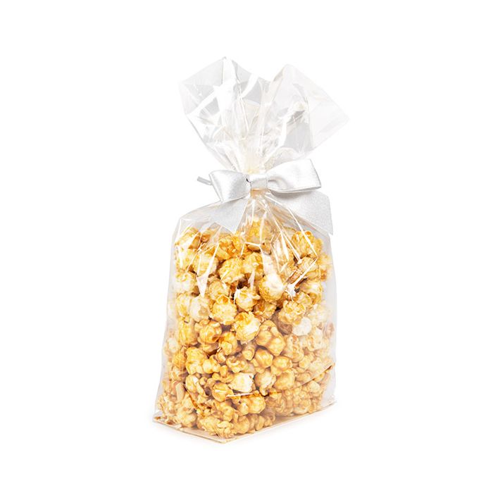 Blokbodemzakken Home Compostable 127x76x305 mm met Papieren kaart - 100 st