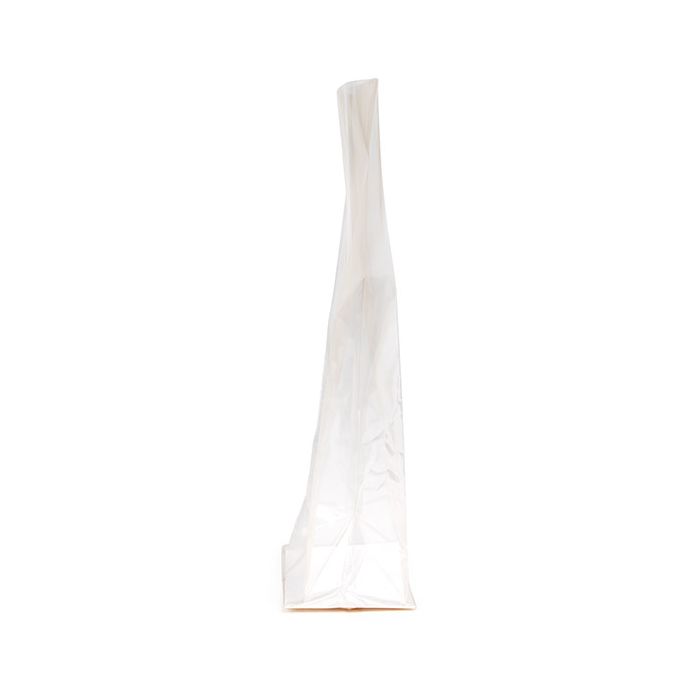 Blokbodemzakken Home Compostable 127x76x305 mm met Papieren kaart - 100 st