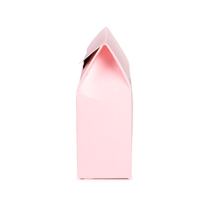 Geschenkdoosjes Roze met Rond Venster 89x38x102 mm - 25 st.