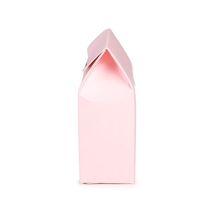 Geschenkdoosjes Roze met Hartvormig Venster 89x38x102 mm - 25 stuks