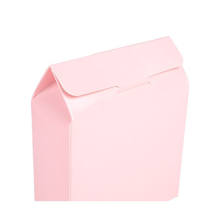 Kraftdoosjes Roze Met Rond Venster 105x44x133 mm - 25 stuks