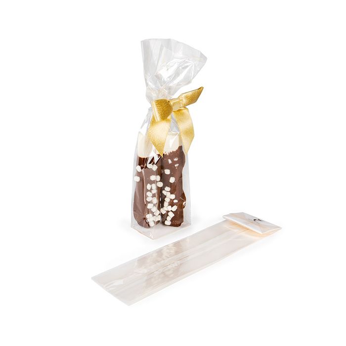 Blokbodemzakken Milieuvriendelijk thuis Composteerbaar met papieren kaart 67x48x260 mm - 100 stuks