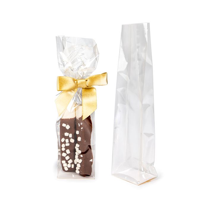 Blokbodemzakken Milieuvriendelijk thuis Composteerbaar met papieren kaart 67x48x260 mm - 100 stuks