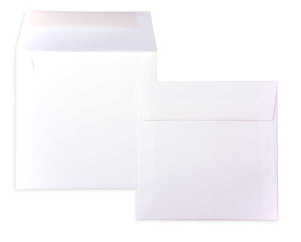 Envelopes White 165x165mm Premium Opaque