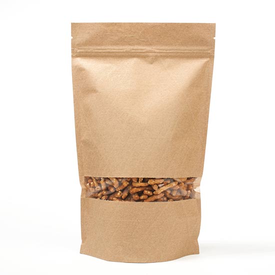 Stand Up Pouches Kraft 170x90x285mm | 340 grams